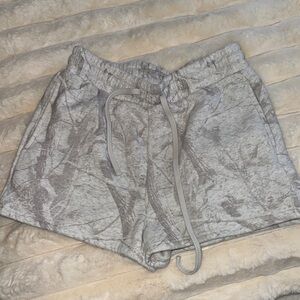 Women's Athletic Shorts in Light Gray